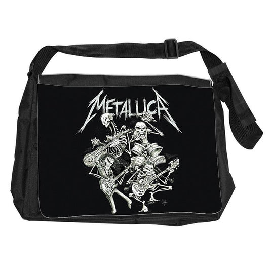Чанта за рамо Music Life - Metallica Skeleton Dance