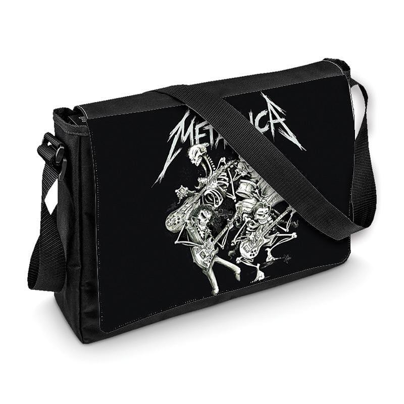 Shoulder Bag Music Life - Metallica Skeleton Dance