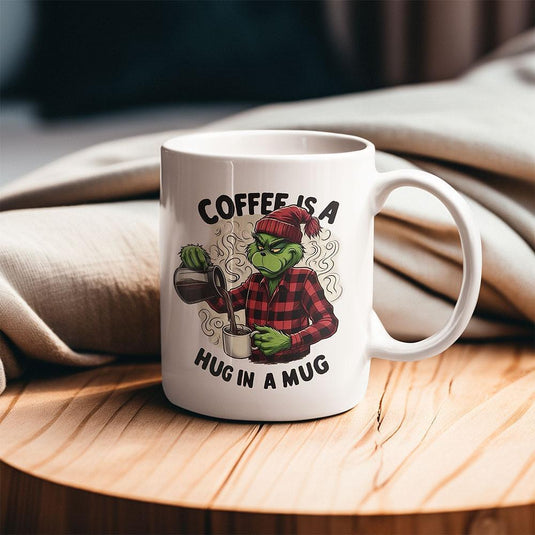 Чаша Grinch Coffee is a Hug in a Mug