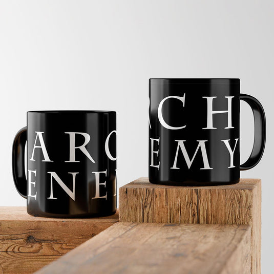 Черна керамична чаша Arch Enemy