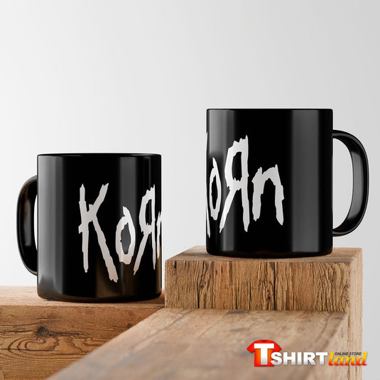 Черна керамична чаша Korn
