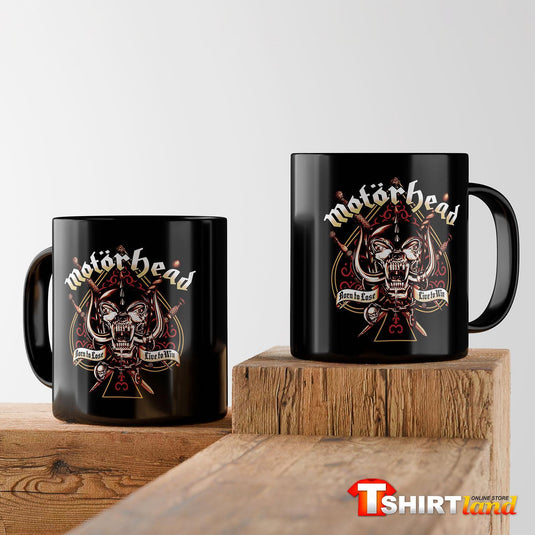 Черна керамична чаша Motorhead 4