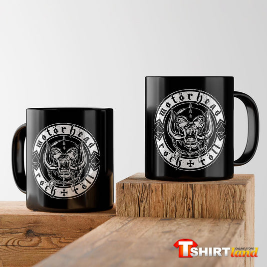 Черна керамична чаша Motorhead 2