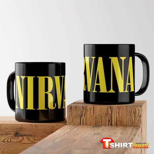 Черна керамична чаша Nirvana