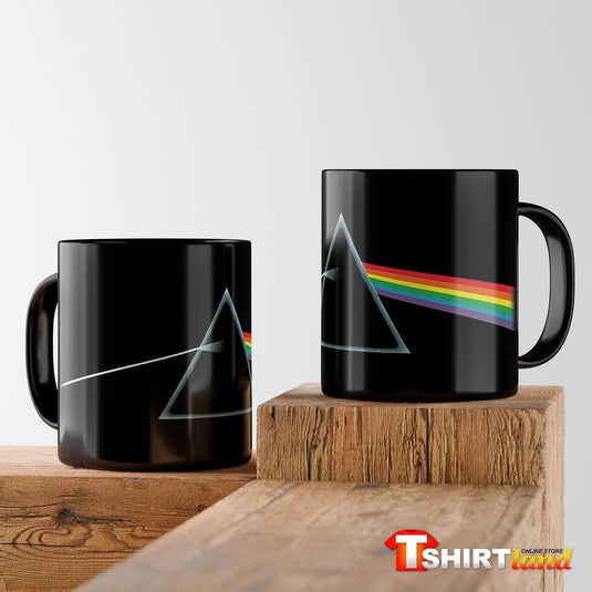 Черна керамична чаша Pink Floyd 3