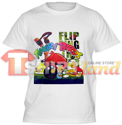 Kids T-Shirt Angry Birds - Slingshot
