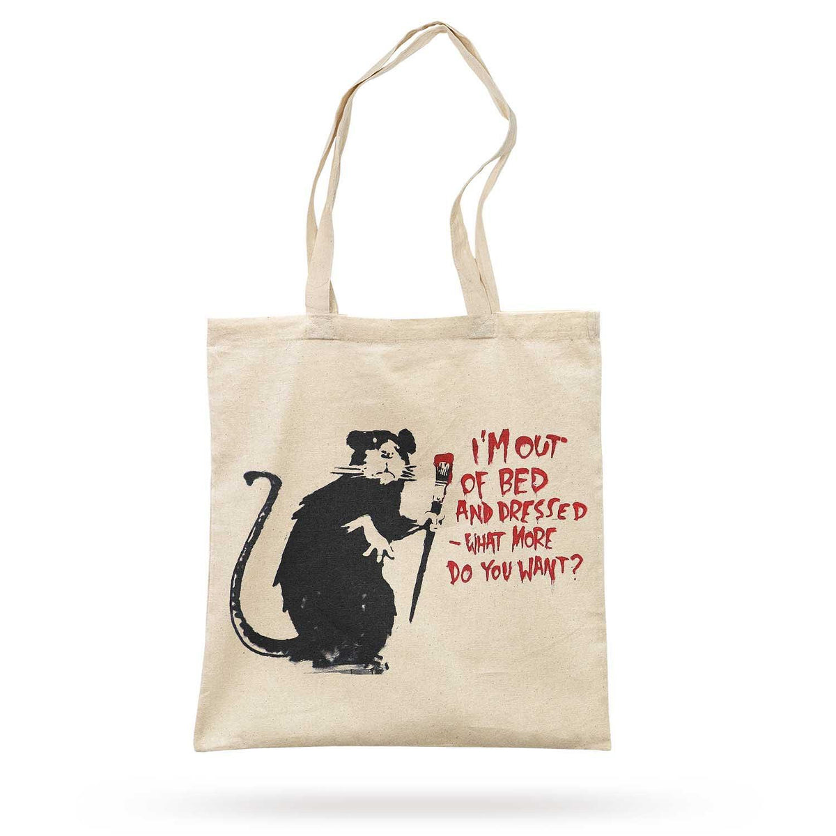 Eco Bag Rat I'm Out Of Bed