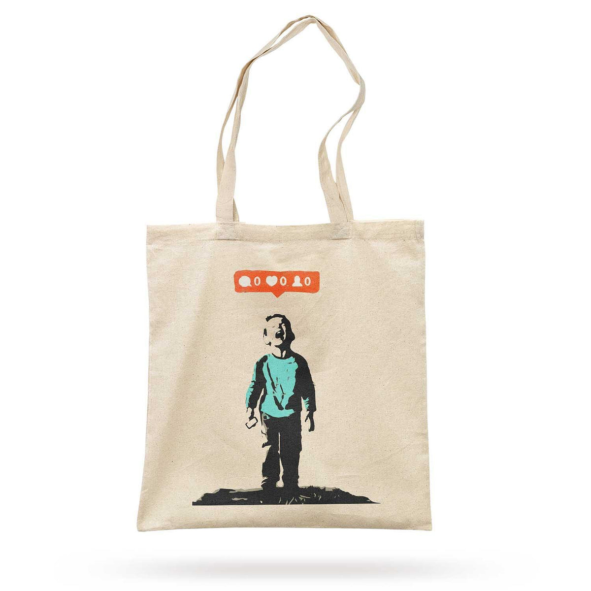 Eco Bag Boy Crying No Like