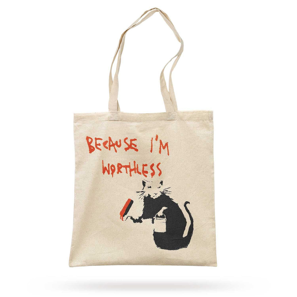 Eco Bag Rat Because I'm Worthless
