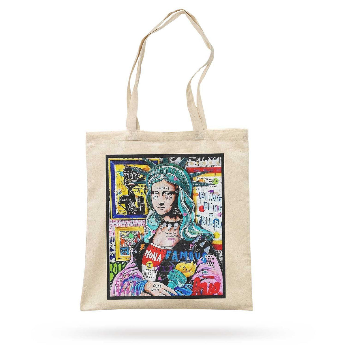 Eco Bag Mona Lisa Of Liberty