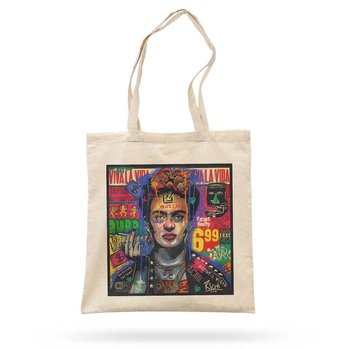 Geantă Eco Frida Pop Art
