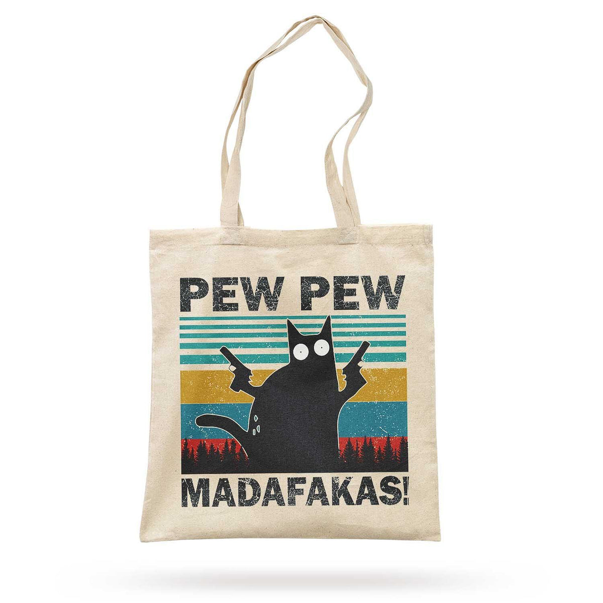 Geantă ecologică Pew Pew Cat