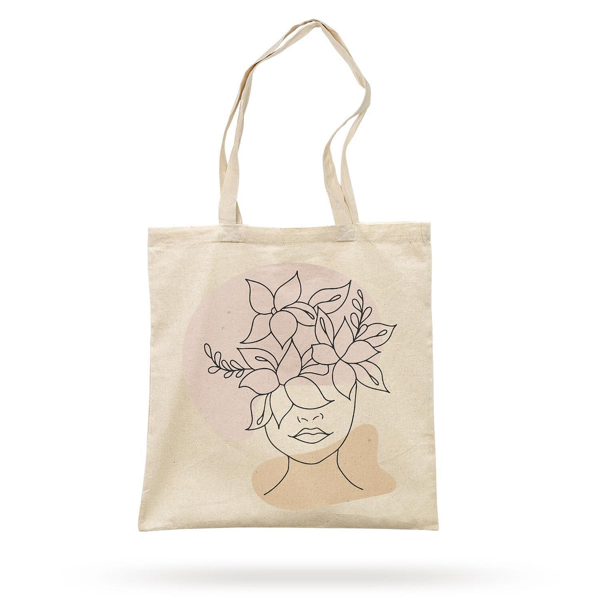 Geantă ecologică Eleganță clasică feminină – Stil floral rafinat ✨