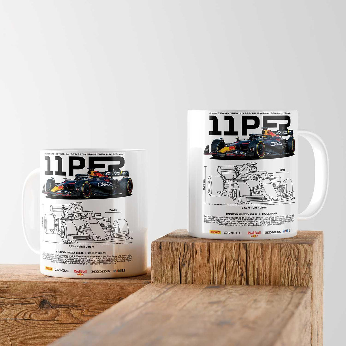 Ceramic Mug FORMULA 1/ F1 R820 REDBULL RACING