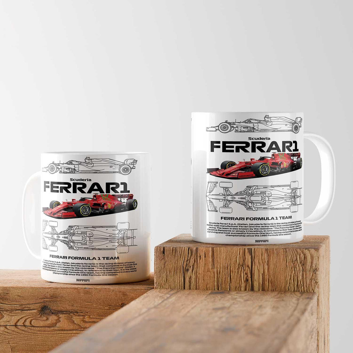 Ceramic Mug FERRARI FORMULA 1 TEAM SCUDERIA