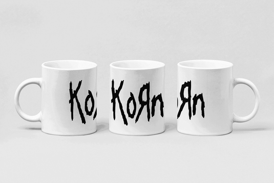 Керамична чаша Korn Logo