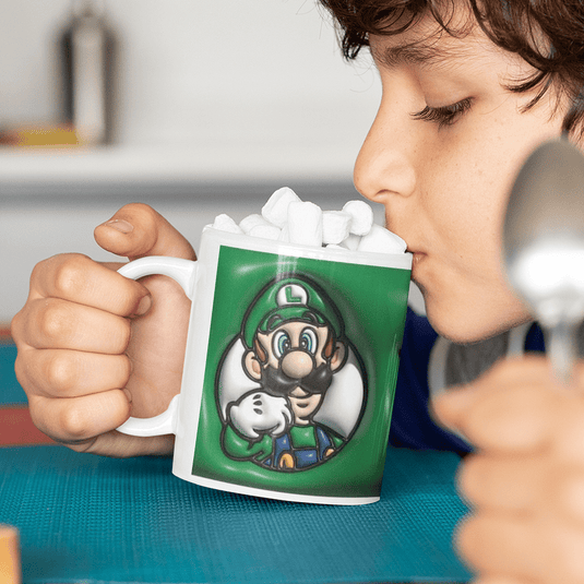 Керамична чаша Super Mario - Luigi