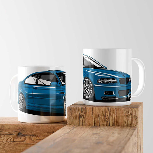 Керамична чаша BLUE BMW E46