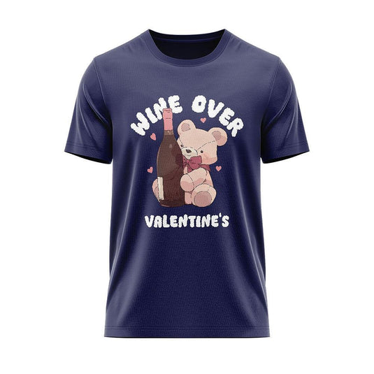 Тениска Wine Over Valentine's