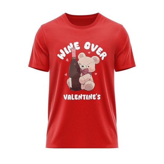Тениска Wine Over Valentine's