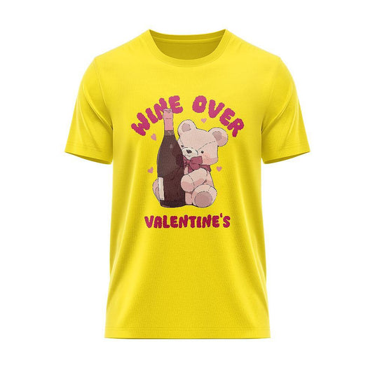 Тениска Wine Over Valentine's