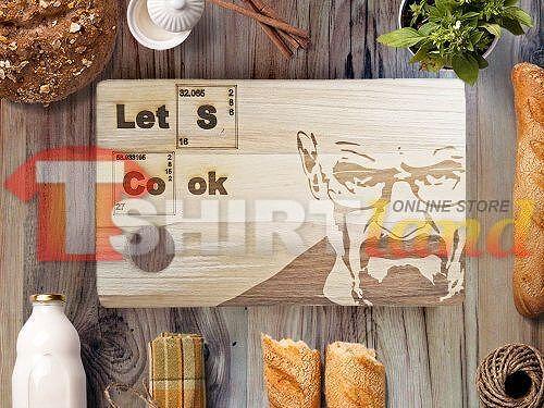 Laser Engraved "BREAKING BAD" Cutting Board