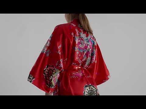 Luxury Kimono Red