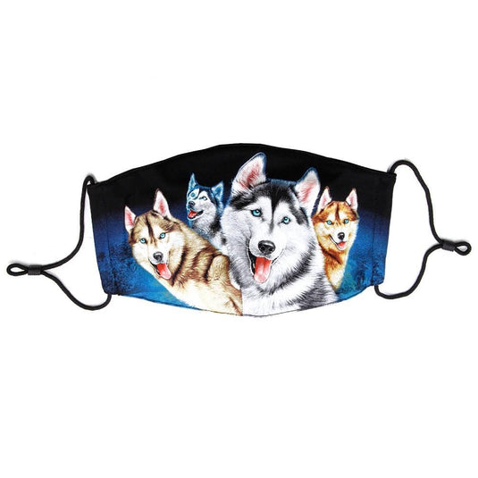 Rock Chang Reusable Mask Husky Dogs M-23