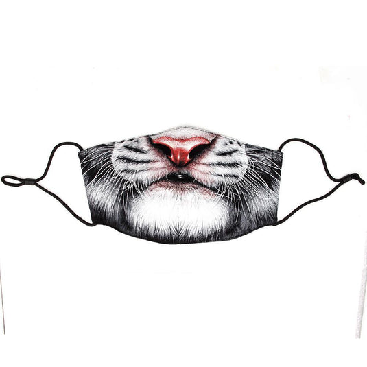 Rock Chang White Tiger Face Reusable Mask M-09