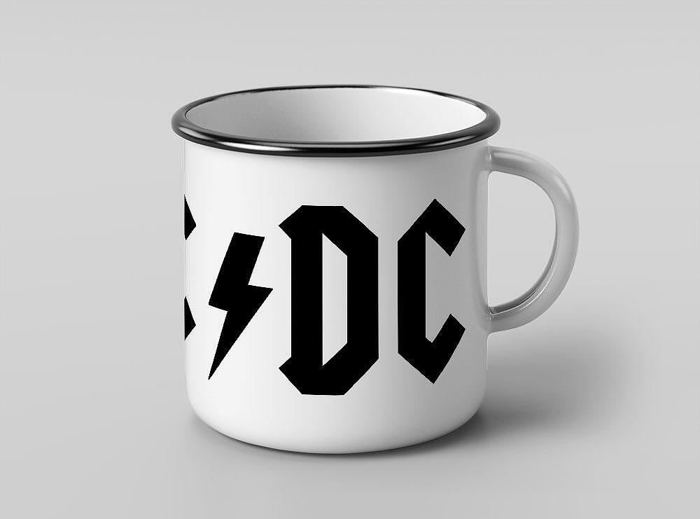 AC/DC Metal Mug