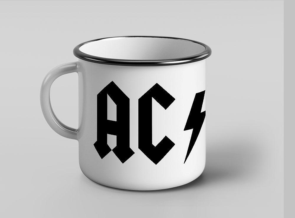 AC/DC Metal Mug