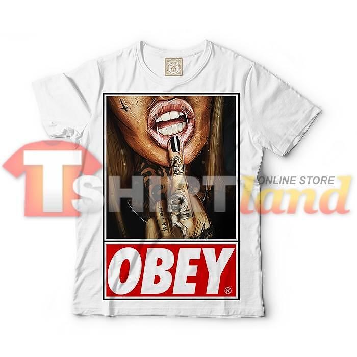 Тениска "OBEY - Sexy Girl" F2