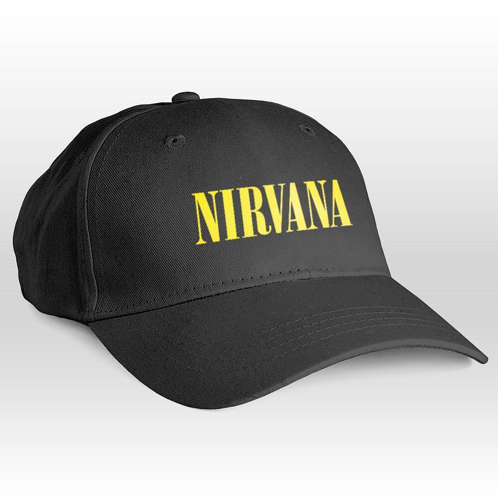 Nirvana Yellow Logo Hat
