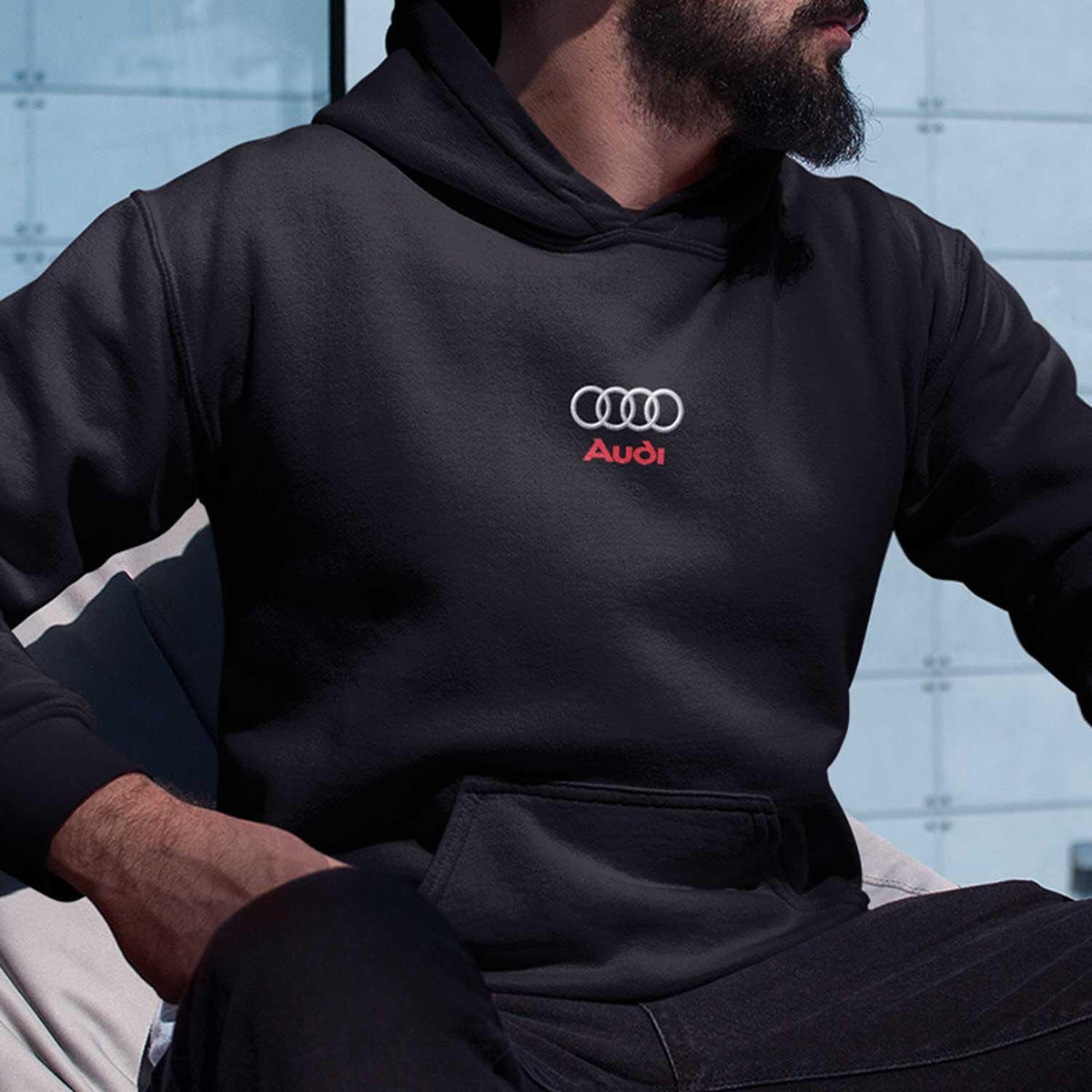Hoodie AUDI 3D LOGO