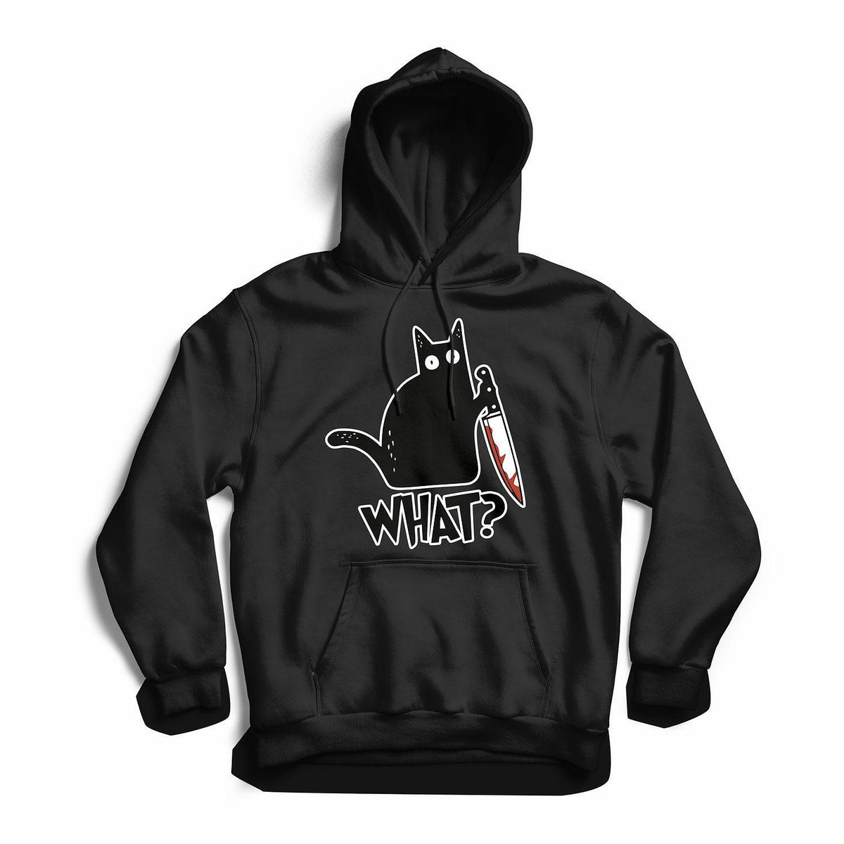 Sweatshirt Murder Funny Cat
