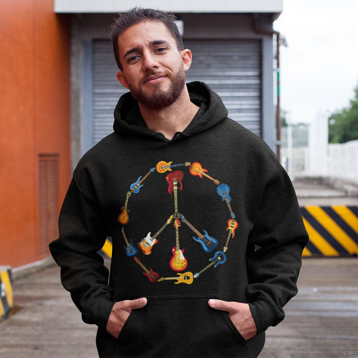 Hoodie "Guitar Peace"