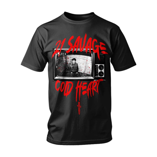 Тениска 21 Savage "Cold Heart"