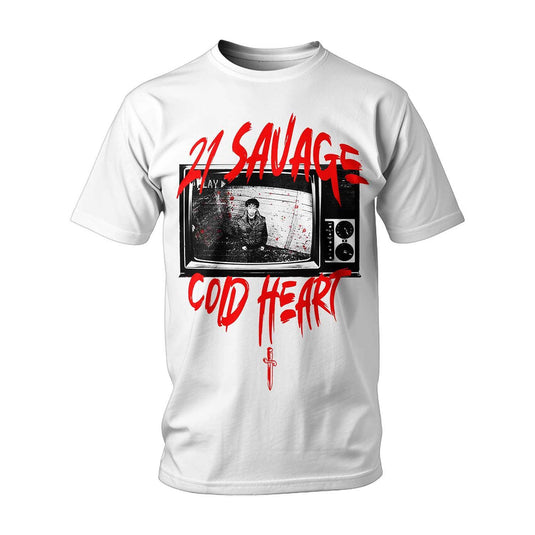 Тениска 21 Savage "Cold Heart"