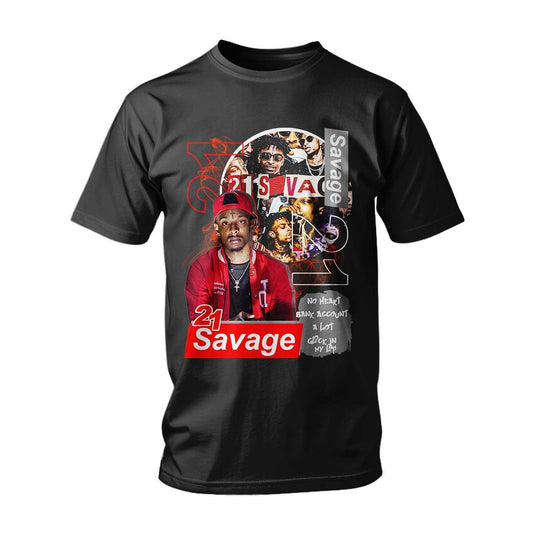 Тениска 21 Savage Bank Account Rich