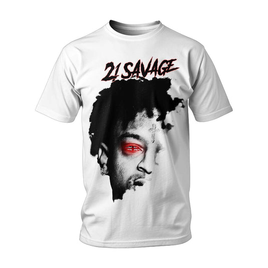 Тениска 21 Savage Red Eye