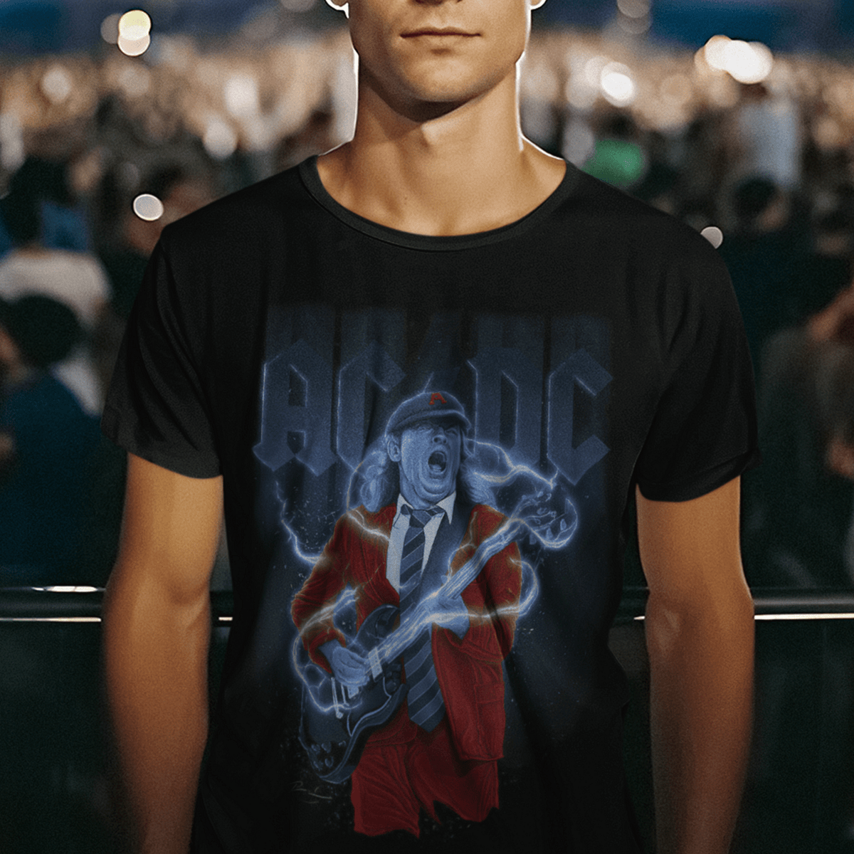 Tricou AC/DC 19 Lightning Power