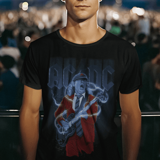 Тениска AC/DC 19 Lightning Power