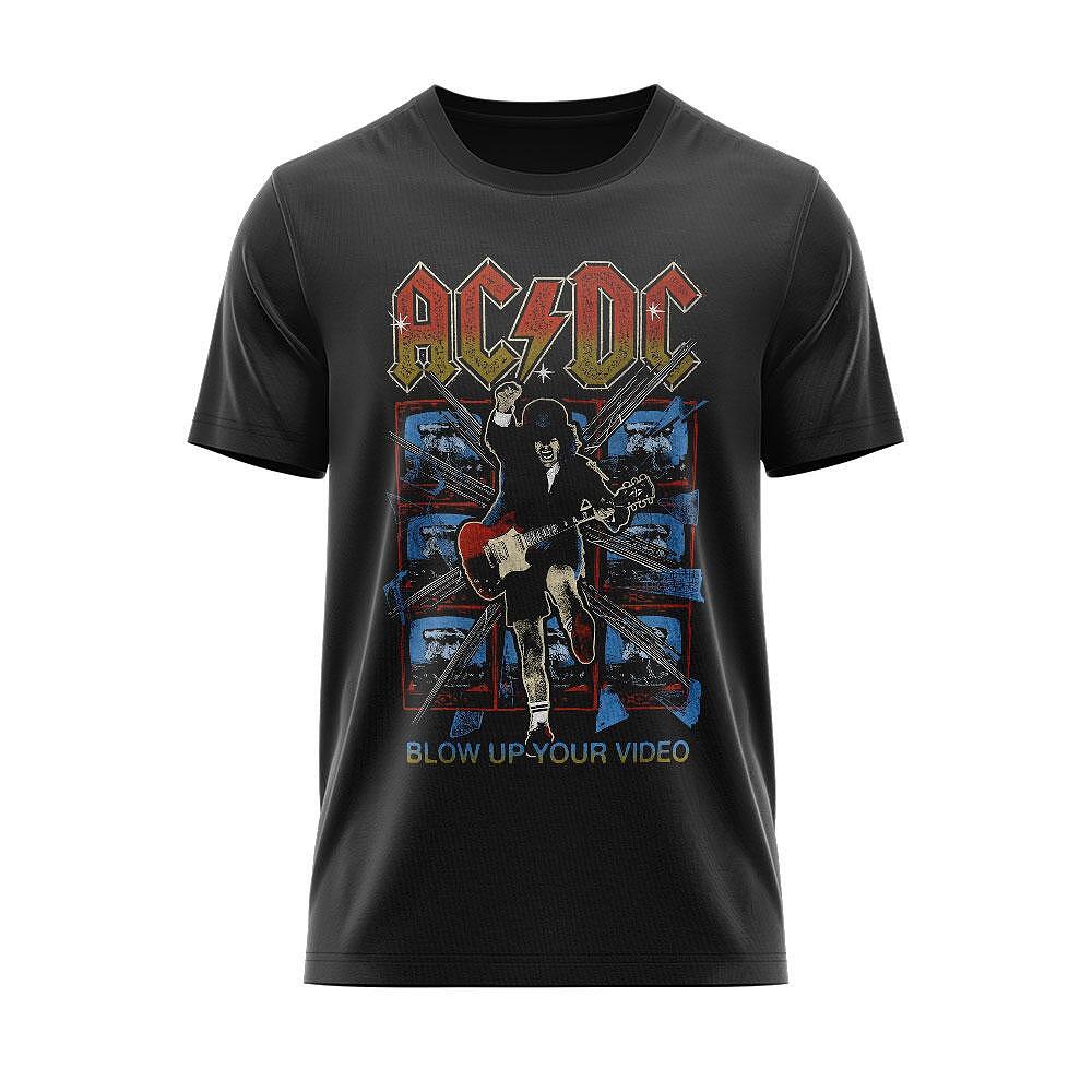 T-shirt AC/DC "Blow up ur video"