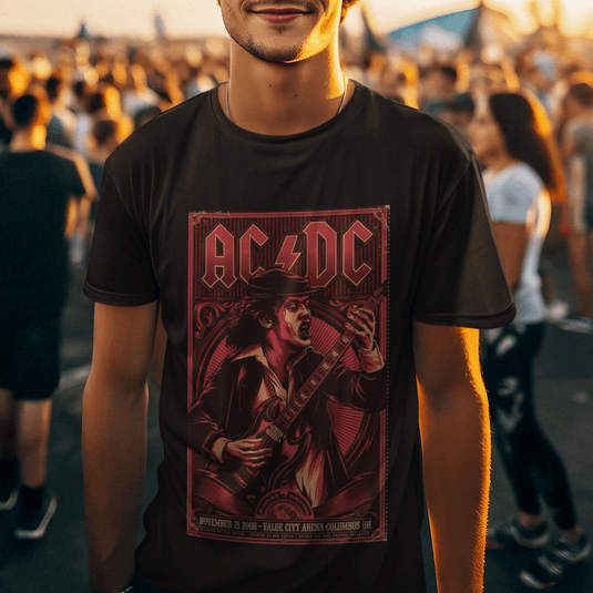 Тениска AC/DC “Rock ‘N’ Roll Never Dies"