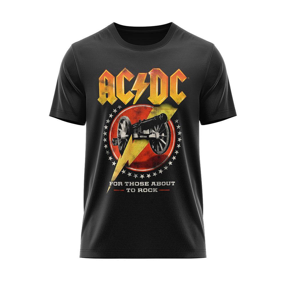 T-shirt AC/DC "For those about Rock"