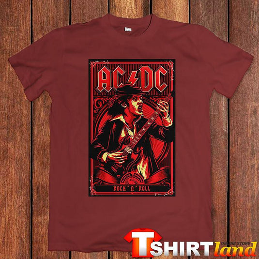 Тениска AC/DC - Rock 'N' Roll