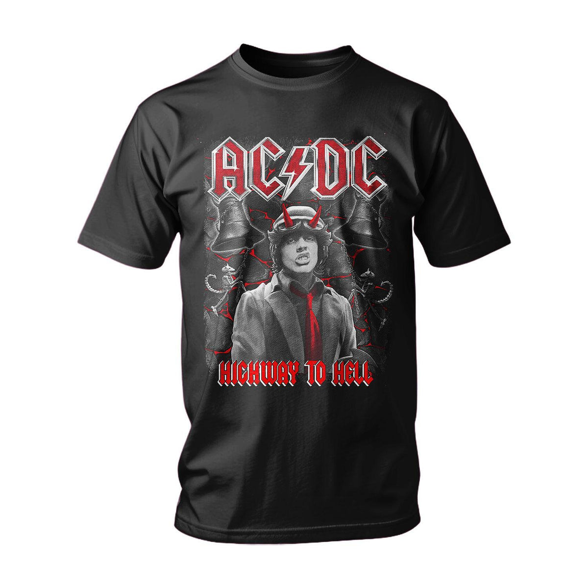 Tricou AC/DC „Highway to Hell” – Ești gata de un rock diavolesc de bun?
