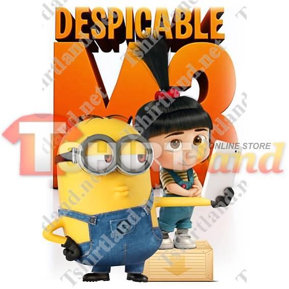 Тениска "Despicaple Me 3" - F58 - Селфи с миньон