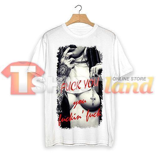 Тениска "F*ck You f*ckin f*ck" F105