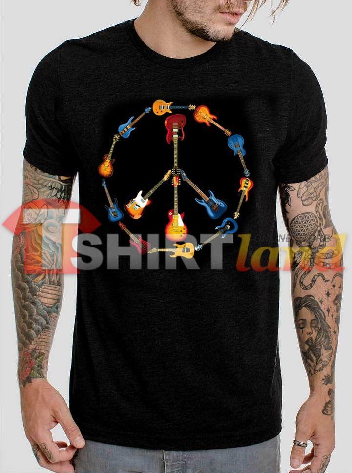 Тениска "Guitar Peace"